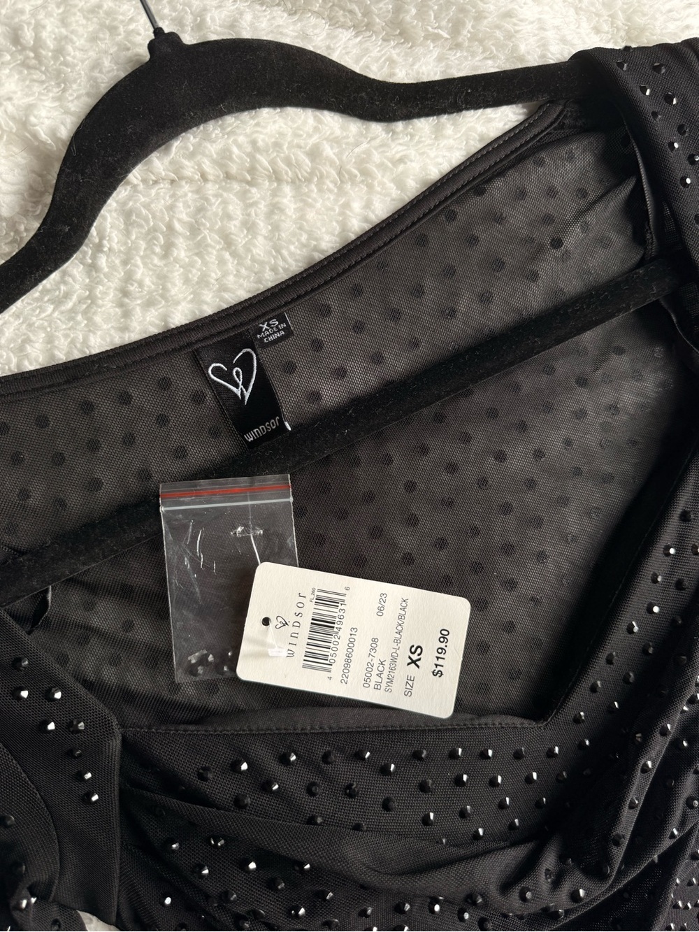 Windsor Rhinestone Dress NWT - Picture 3 of 3